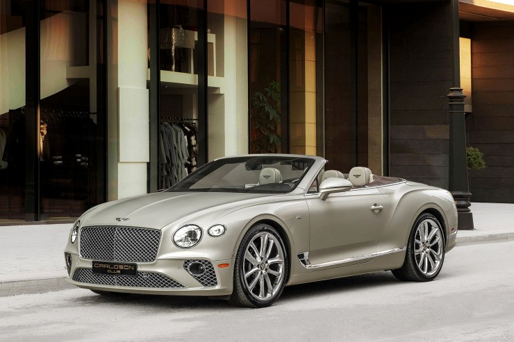 Bentley Continental GT angle 2
